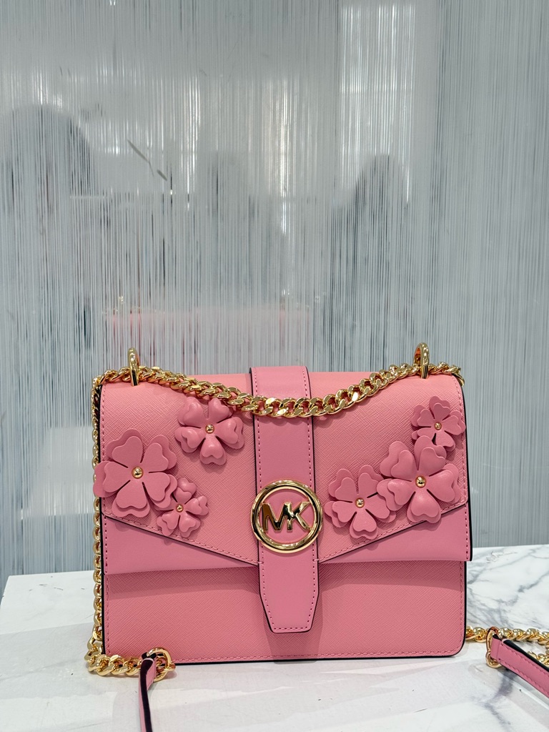 Michael Kors Greenwich Small Floral Embellished Crossbody Bag
